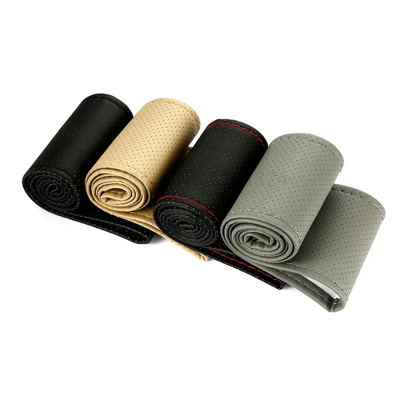 Factory Direct Hand Sewing Steering Wheel Cover Ultra Low Price Microfiber Leather Laser Perforation Sweat-absorbent Breathable
Factory Direct Hand Sewing Steering Wheel Cover Ultra Low Price Microfiber Leather Laser Perforation Sweat-absorbent Breathable
