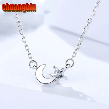 Authentic S925 Sterling Silver Necklace Female Korean Fashion Xingyue Combination Exquisite Micro-inlaid Zircon Wild Necklace
Authentic S925 Sterling Silver Necklace Female Korean Fashion Xingyue Combination Exquisite Micro-inlaid Zircon Wild Necklace