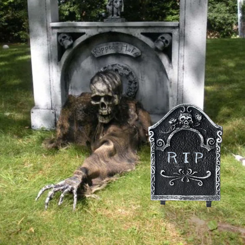 Joy-enlife Halloween Fake Skull Tombstone Party Decoration Haunted Graveyard Rip Gravestone Trick 15 Joy-enlife Halloween Fake Skull Tombstone Party Decoration Haunted Graveyard Rip Gravestone Trick -Cosplayware Store H0d05dba5ccd14d2aaa323cf0d762341b1.jpg