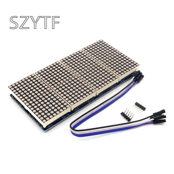8-Bit MAX7219 Dot Matrix Module Control Module Single Chip Microcomputer Control Drive LED Display Module
8-Bit MAX7219 Dot Matrix Module Control Module Single Chip Microcomputer Control Drive LED Display Module