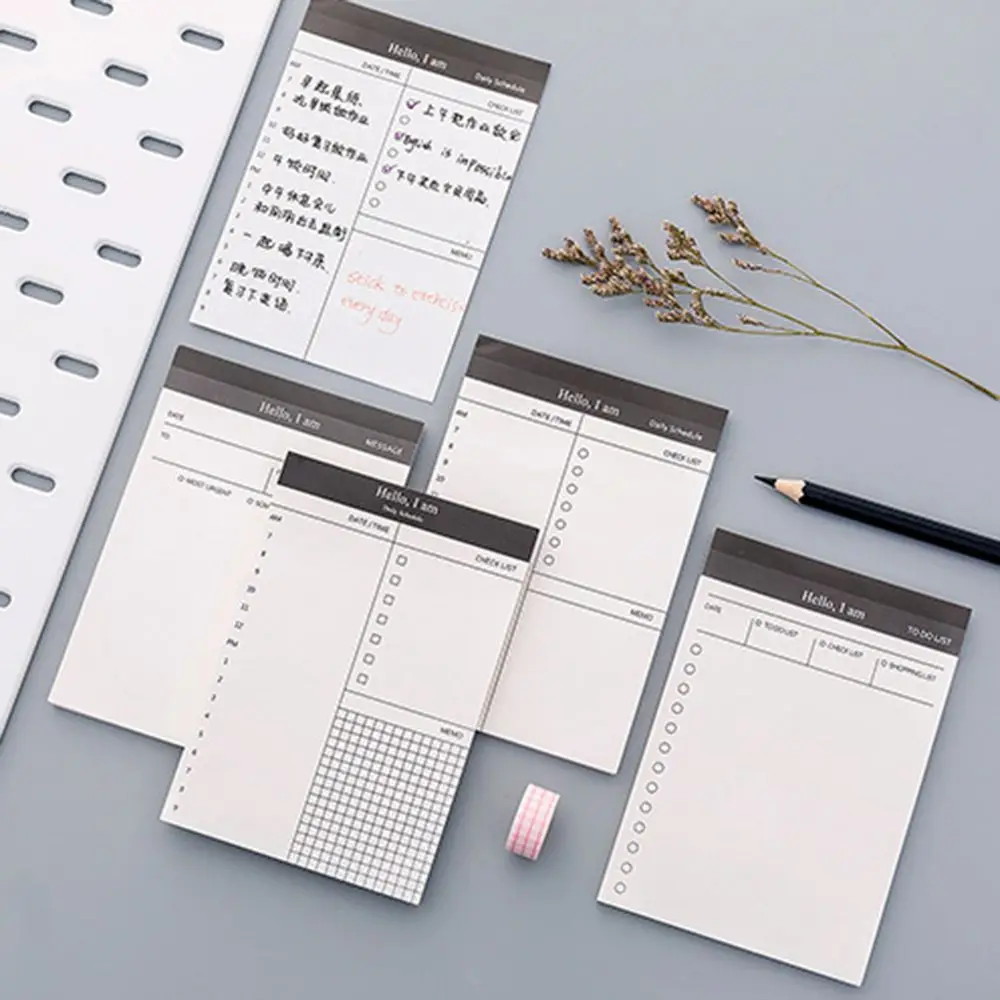 Paper Memo Pad Daily Planner Office Desk Check List Notepad To Do List School Office Supply Stationery
Paper Memo Pad Daily Planner Office Desk Check List Notepad To Do List School Office Supply Stationery