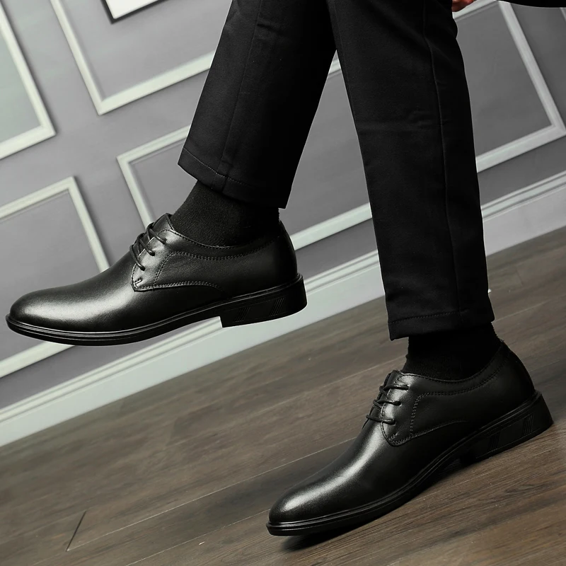 Men's shoes new business dress shoes British derby shoes soft and smooth comfortable shoes non-slip wear-resistant fashion
Men's shoes new business dress shoes British derby shoes soft and smooth comfortable shoes non-slip wear-resistant fashion