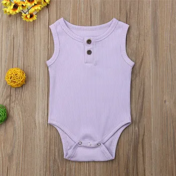 Fashion Children's girls clothes cotton o-neck Toddler Baby Kids Boys Sleeveless Solid Romper Sunsuit Cothes H5
Fashion Children's girls clothes cotton o-neck Toddler Baby Kids Boys Sleeveless Solid Romper Sunsuit Cothes H5