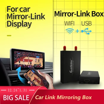 Carlinkit AirPlay Screen Mirroring Box for iPhone iOS11 Android Screen Miracast / WlAN Display Device Wireless Connection
Carlinkit AirPlay Screen Mirroring Box for iPhone iOS11 Android Screen Miracast / WlAN Display Device Wireless Connection