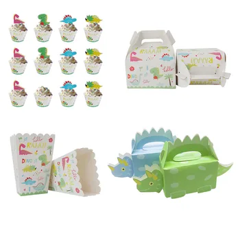 Dinosaur theme Paper Box Jungle Party Candy Bag Popcorn Box Party Favor Cupcake Birthday Party Decorations
Dinosaur theme Paper Box Jungle Party Candy Bag Popcorn Box Party Favor Cupcake Birthday Party Decorations