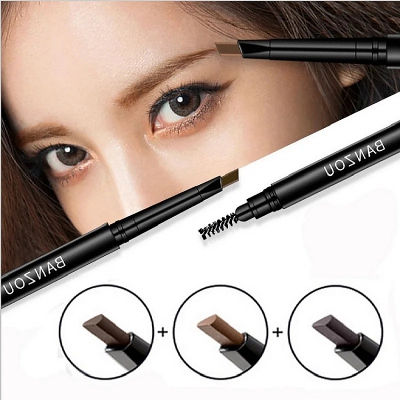 2020 eyebrow pencil double head rotating automatic waterproof eyebrow pencil 1 piece 5 color tattoo eyebrow pencil
2020 eyebrow pencil double head rotating automatic waterproof eyebrow pencil 1 piece 5 color tattoo eyebrow pencil