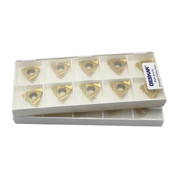 10Pcs 11IR A55 A60 LDC carbide Insert Threading Blade CNC lathe threaded turning tool For Steel
10Pcs 11IR A55 A60 LDC carbide Insert Threading Blade CNC lathe threaded turning tool For Steel