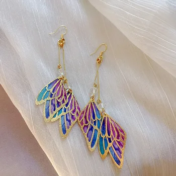 Hollow Feather Dangle Drop Earrings Color Long Earrings Hanging Tassel Wedding Modern Female Jewelry Elegant
Hollow Feather Dangle Drop Earrings Color Long Earrings Hanging Tassel Wedding Modern Female Jewelry Elegant
