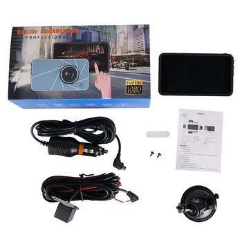 4 Inch Dual Lens Dual Record Driving Recorder 1080P 0 Front And Rear Hd Wide Angle Double Lens Video Recorder
4 Inch Dual Lens Dual Record Driving Recorder 1080P 0 Front And Rear Hd Wide Angle Double Lens Video Recorder