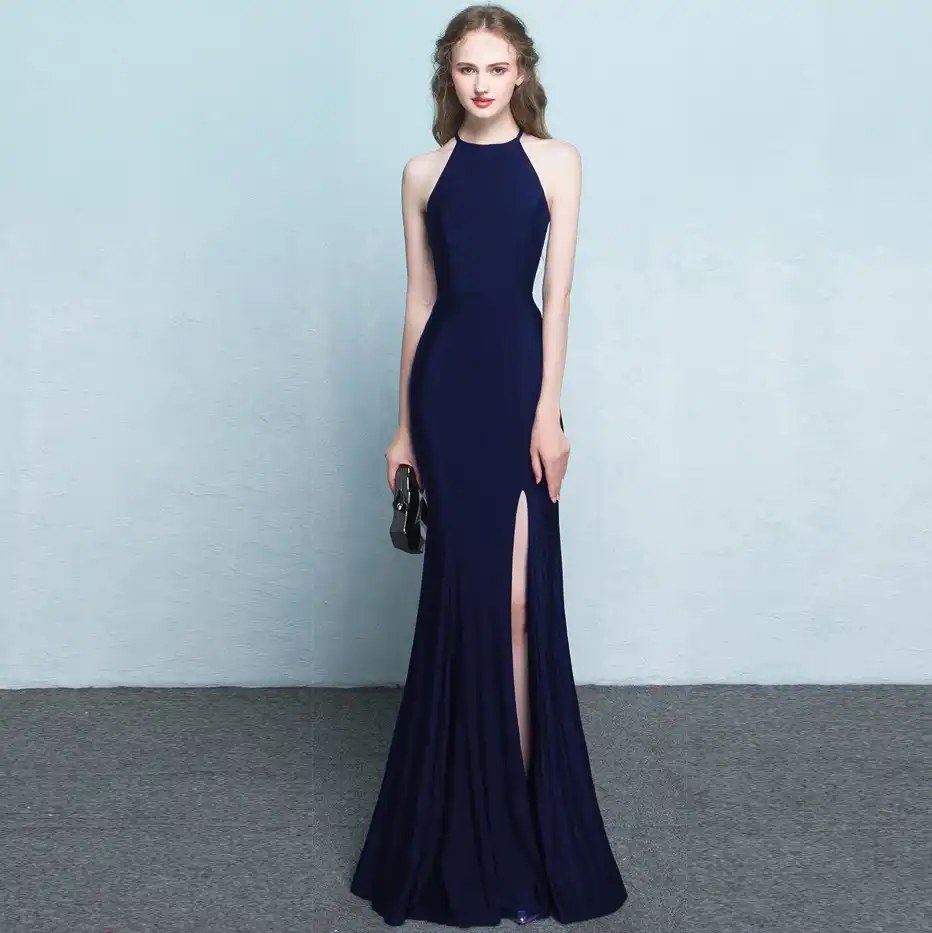 2021 размера плюс Robe De Soiree банкет длинное платье сексуальное Разделение А силуэта