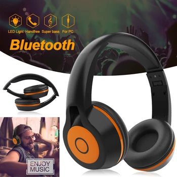Wireless Bluetooth Headset 3D Stereo Luminous Gaming Earphone Foldable Sport Headphones Music With Mic Support Handfree
Wireless Bluetooth Headset 3D Stereo Luminous Gaming Earphone Foldable Sport Headphones Music With Mic Support Handfree
