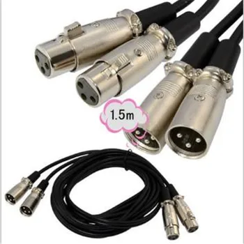 2Ft 0.5M Premium 2 XLR Male Plug to 2 XLR Female Jack Mic Pro Audio Cable Adapter Microphone Cable Card Cable Audio Cable XLR
2Ft 0.5M Premium 2 XLR Male Plug to 2 XLR Female Jack Mic Pro Audio Cable Adapter Microphone Cable Card Cable Audio Cable XLR