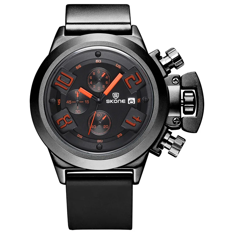 2020 New hot luxury brand fashion business men's watch waterproof silicone multi-function quartz watch Relogio Masculino
2020 New hot luxury brand fashion business men's watch waterproof silicone multi-function quartz watch Relogio Masculino