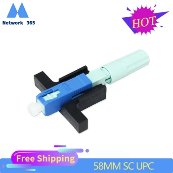 New Model 58MM SC UPC Fast Connector Single-Mode Connector FTTH Tool Cold Connector Tool Fiber Optic Fast Connnector
New Model 58MM SC UPC Fast Connector Single-Mode Connector FTTH Tool Cold Connector Tool Fiber Optic Fast Connnector