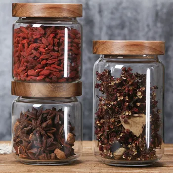 Food Storage Container Moisture-proof Glass Sealed Storage Bottles With Lid For Spices Kitchen Goods Confectioner WY5
Food Storage Container Moisture-proof Glass Sealed Storage Bottles With Lid For Spices Kitchen Goods Confectioner WY5