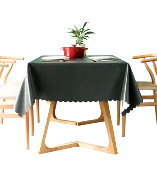PVC Waterproof Tablecloth Solid Colour Table Cover Rectangular Anti-Hot Oil Table Cloth Carpet Wave Lace Dining Table Desk Coat 
PVC Waterproof Tablecloth Solid Colour Table Cover Rectangular Anti-Hot Oil Table Cloth Carpet Wave Lace Dining Table Desk Coat