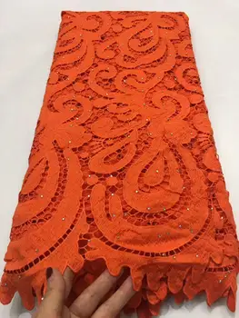 Guipure Embroidery Design African Cord Lace Fabrics High Quality Nigeria Wedding Dress Lace Water Soluble Guipure Lace Fabric
Guipure Embroidery Design African Cord Lace Fabrics High Quality Nigeria Wedding Dress Lace Water Soluble Guipure Lace Fabric