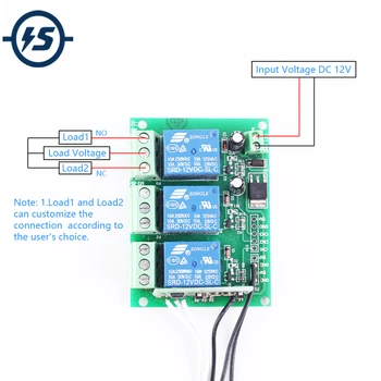 DC 12V 3Bit Mechanical Switch 3-Channel Self-locking Relay Module Smart Home Controller
DC 12V 3Bit Mechanical Switch 3-Channel Self-locking Relay Module Smart Home Controller