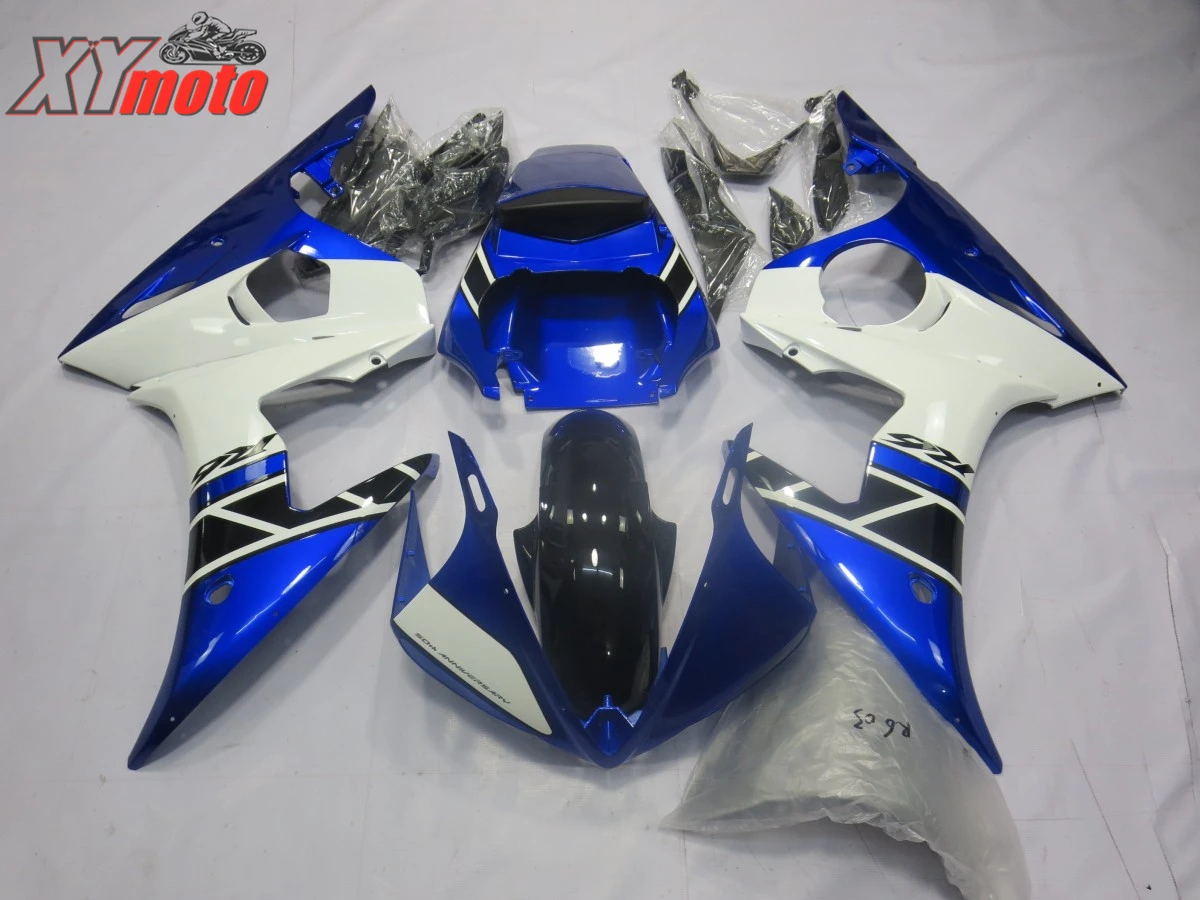 Motorcycle Fairing Kit For Yamaha YZF600 R6 03 04 05 Injection ABS Plastic Fairings R6 2003-2005 Gloss Blue White Bodyworks
Motorcycle Fairing Kit For Yamaha YZF600 R6 03 04 05 Injection ABS Plastic Fairings R6 2003-2005 Gloss Blue White Bodyworks