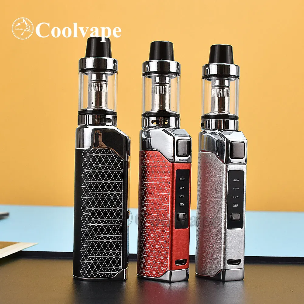 80W Vape Electronic Cigarettes kit Vaporizer Pen Box Mod 1800mah Built-in battery 510 Tank Atomizer Smoke Vaping Starter Kits
80W Vape Electronic Cigarettes kit Vaporizer Pen Box Mod 1800mah Built-in battery 510 Tank Atomizer Smoke Vaping Starter Kits