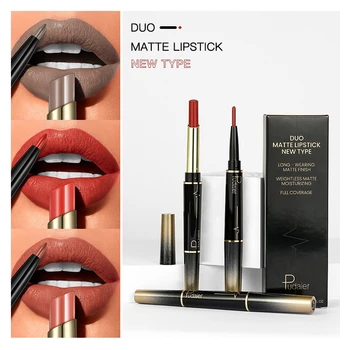 Pudaier 3 color/set Lipstick for Lip Makeup 2 in 1 Lipstick Waterproof Professional Makeup Matte Lip Tint Cosmetic stick
Pudaier 3 color/set Lipstick for Lip Makeup 2 in 1 Lipstick Waterproof Professional Makeup Matte Lip Tint Cosmetic stick