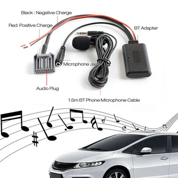 Car Bluetooth 5.0 AUX Audio Auxiliary Cable Adapter For Honda Civic CRV Accord Microphone With Car AUX Audio Adapter
Car Bluetooth 5.0 AUX Audio Auxiliary Cable Adapter For Honda Civic CRV Accord Microphone With Car AUX Audio Adapter