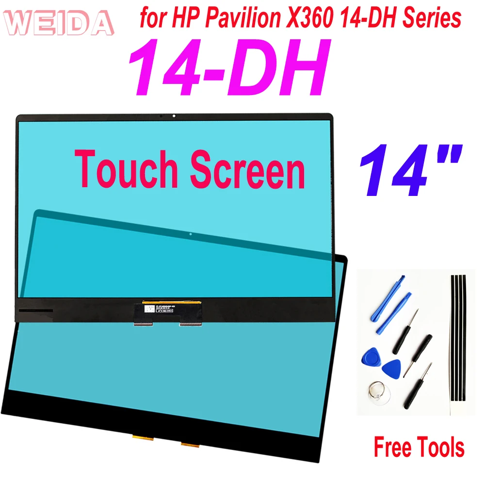 14" Touch Digitizer Replacement for HP Pavilion X360 14-DH 14 DH Series 14-dh0706nz 14-DH0008CA L51119-001 Laptops Touch Screen
14" Touch Digitizer Replacement for HP Pavilion X360 14-DH 14 DH Series 14-dh0706nz 14-DH0008CA L51119-001 Laptops Touch Screen