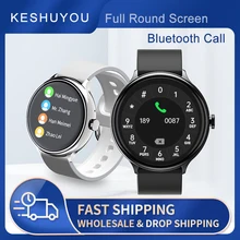 KESHUYOU K50 Round Call Smart Watch Men 1.28 Full Touch IP67 Waterproof Fitness Tracker Sports Women Music Watches For Android
KESHUYOU K50 Round Call Smart Watch Men 1.28 Full Touch IP67 Waterproof Fitness Tracker Sports Women Music Watches For Android