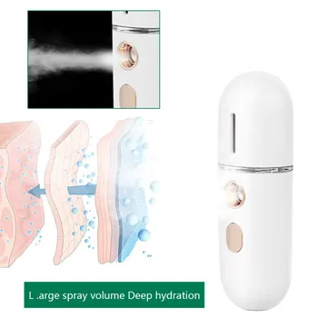 30ML Mini Nano Facial Sprayer USB Nebulizer Face Steamer Humidifier Hydrating Anti-aging Wrinkle Women Beauty Skin Care Tools
30ML Mini Nano Facial Sprayer USB Nebulizer Face Steamer Humidifier Hydrating Anti-aging Wrinkle Women Beauty Skin Care Tools