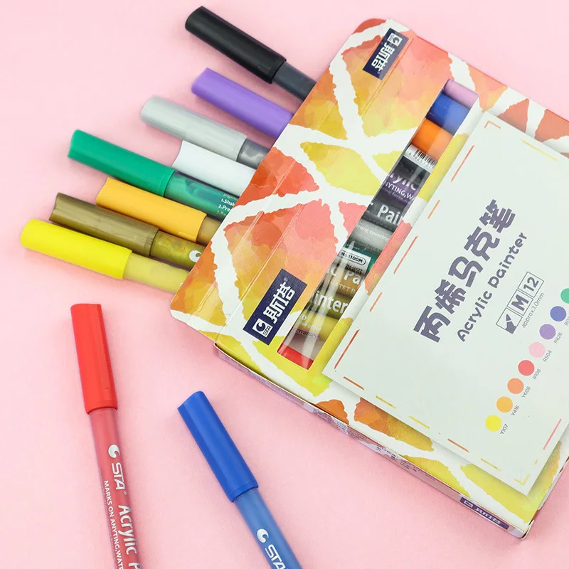 STA 12/24 цветов акриловая фоторучка для керамики фотография фарфоровая кружка деревянная Ткань Холст Живопись
STA 12/24 цветов акриловая фоторучка для керамики фотография фарфоровая кружка деревянная Ткань Холст Живопись