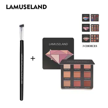 LAMUSELAND 9 Colors Glitter Diamond Eye Shadow Palette Matte Eyeshadow with Eye shadow Brush #LAS302
LAMUSELAND 9 Colors Glitter Diamond Eye Shadow Palette Matte Eyeshadow with Eye shadow Brush #LAS302