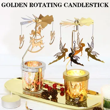 Romantic Candlestick Candle Rotate Metal Windmill Candlestick Gift Home Decor Hanging Party Tealight Christmas Ligjts Decal
Romantic Candlestick Candle Rotate Metal Windmill Candlestick Gift Home Decor Hanging Party Tealight Christmas Ligjts Decal