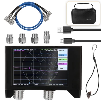 4.0 Inch TFT LCD Touchscreen Vector Analyzer Web SAA-2N NanoVNA V2 Shortwave Antenna Analyzer HF VHF UHF
4.0 Inch TFT LCD Touchscreen Vector Analyzer Web SAA-2N NanoVNA V2 Shortwave Antenna Analyzer HF VHF UHF