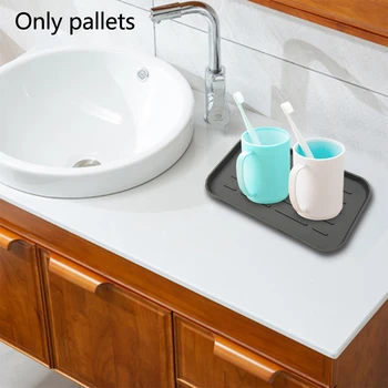 Bar Home Food-grade Silicone Rectangle Storage Tray Kitchen Organizer Nonslip Fallproof Tableware Drain Sink Holder Cup
Bar Home Food-grade Silicone Rectangle Storage Tray Kitchen Organizer Nonslip Fallproof Tableware Drain Sink Holder Cup
