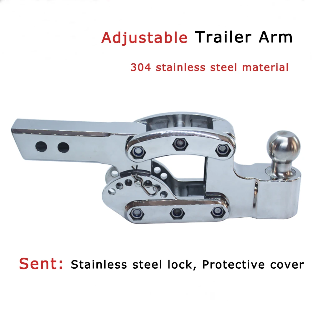 Portable Car Trailer Tool Stainless Steel Trailer Arm Traction Connector For Audi Benz Buick Skoda Mazda Ford Toyota BMW
Portable Car Trailer Tool Stainless Steel Trailer Arm Traction Connector For Audi Benz Buick Skoda Mazda Ford Toyota BMW