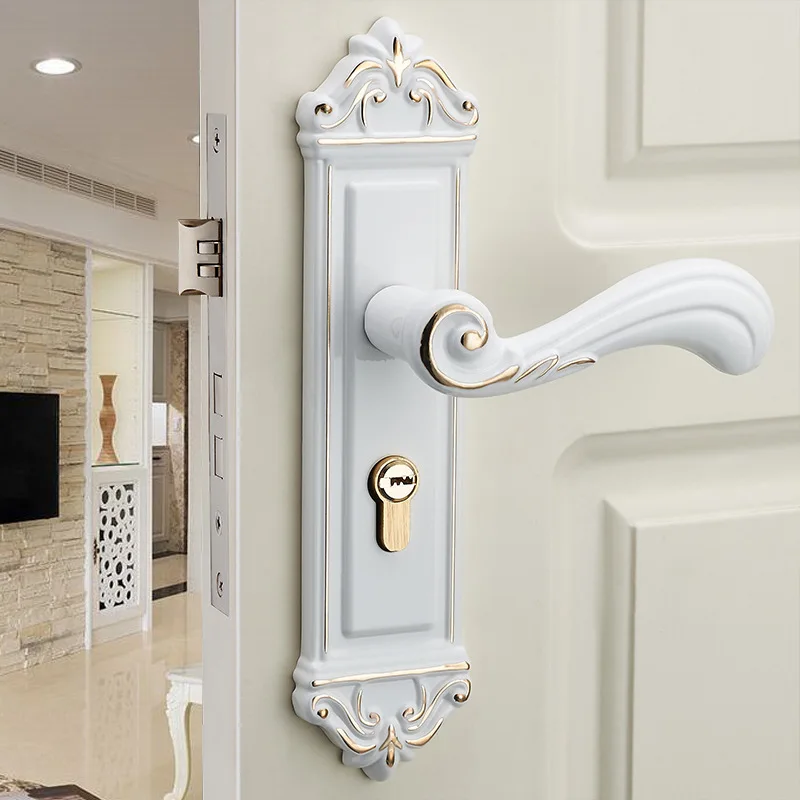 Doorknob Protector Vintage Solid Wood Door Lock Handle Lock European Style Door Lock Mute Bedroom Lock Ivory Handle Lock
Doorknob Protector Vintage Solid Wood Door Lock Handle Lock European Style Door Lock Mute Bedroom Lock Ivory Handle Lock