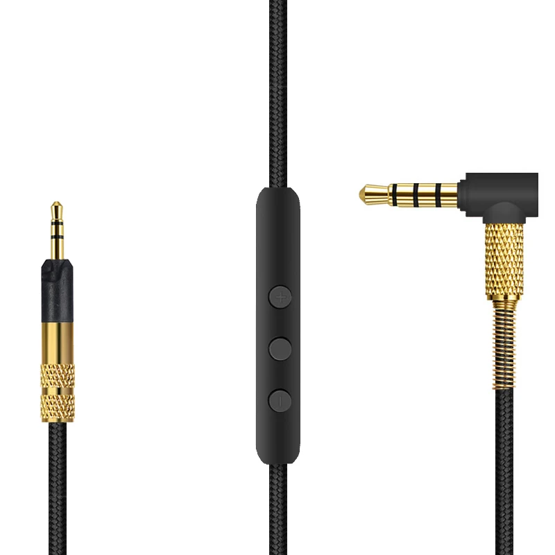 o Cable for QC25 OE2 SoundTrue QC35 AE2 Headphones Replacement Cord with Mic Remote Volume Control | Электроника