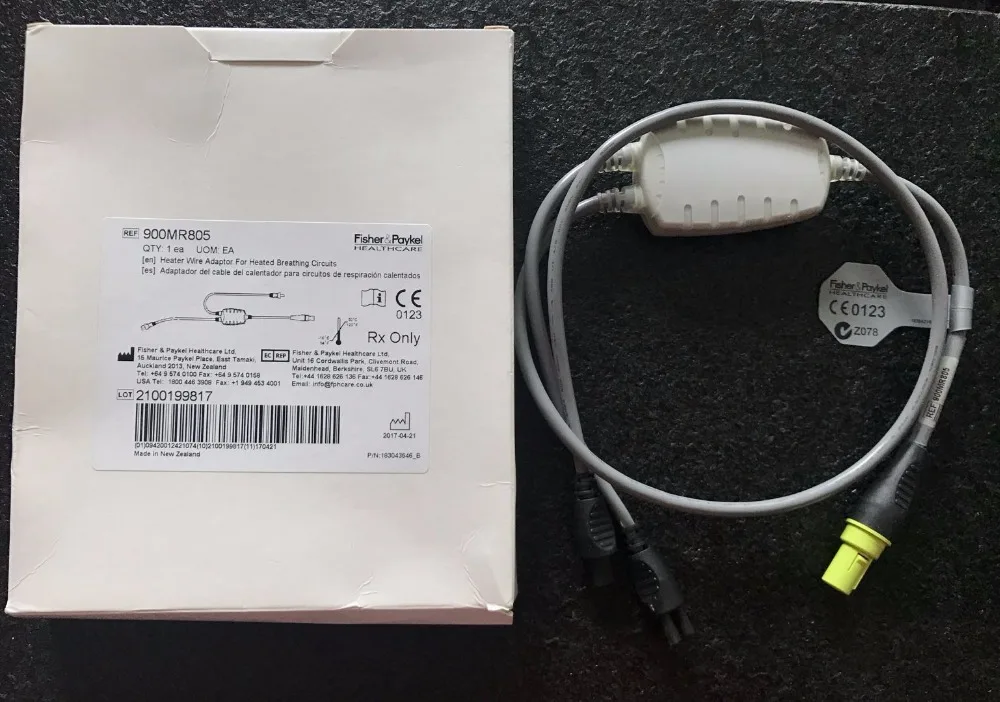 PN:900MR805 Heater wire Adaptor For Heated Breathing Circuits new original
PN:900MR805 Heater wire Adaptor For Heated Breathing Circuits new original