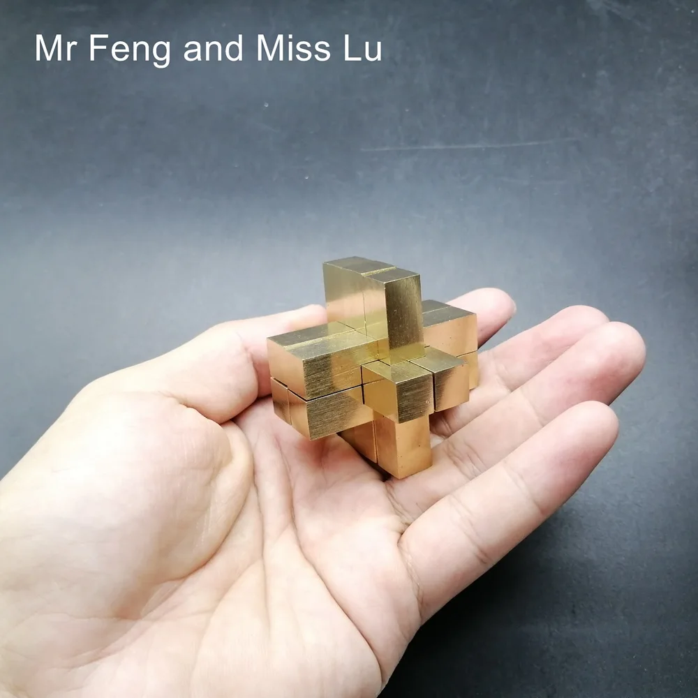 9 Pillars Cross Structure 3D Puzzle Game Brain Teaser Toy Chinese Kong Ming Lock Collection Hobby Copper Metal Model
9 Pillars Cross Structure 3D Puzzle Game Brain Teaser Toy Chinese Kong Ming Lock Collection Hobby Copper Metal Model