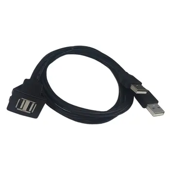 USB2.0 Flush Mount Cable 1M/2M Double/Single USB Port Extension Flush Dashboard Panel Mount Cable For Car Boat Motorcycle
USB2.0 Flush Mount Cable 1M/2M Double/Single USB Port Extension Flush Dashboard Panel Mount Cable For Car Boat Motorcycle