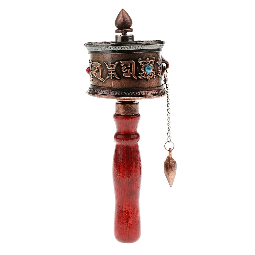 14cm Plastic Tibetan Spinning Prayer Wheel with Six Words Letters for Buddhist Ritual Meditation Supplies 14cm Plastic Tibetan Spinning Prayer Wheel with Six Words Letters for Buddhist Ritual Meditation Supplies