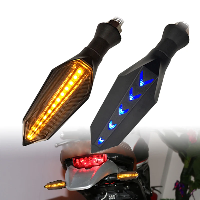 General Motorcycle LED Two-color Sequential Flow Flashing Light 12V Motorcycle Tail Stop Amber Turn Signal Warning Light
General Motorcycle LED Two-color Sequential Flow Flashing Light 12V Motorcycle Tail Stop Amber Turn Signal Warning Light