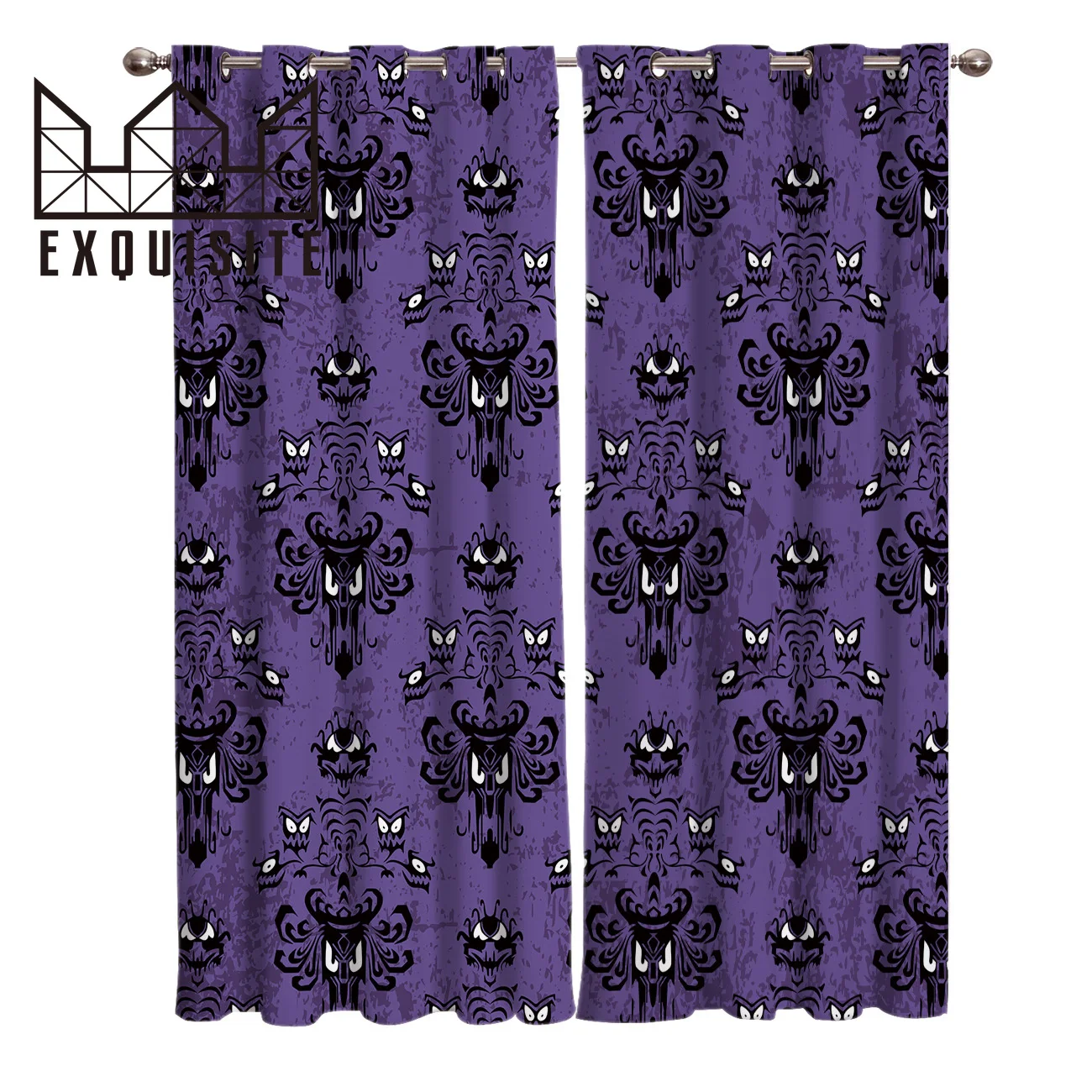 Halloween Style Grimace Window Treatments Curtains Valance Window Curtains Haunted Mansion Curtains Bedroom Indoor Drapes Decor
Halloween Style Grimace Window Treatments Curtains Valance Window Curtains Haunted Mansion Curtains Bedroom Indoor Drapes Decor