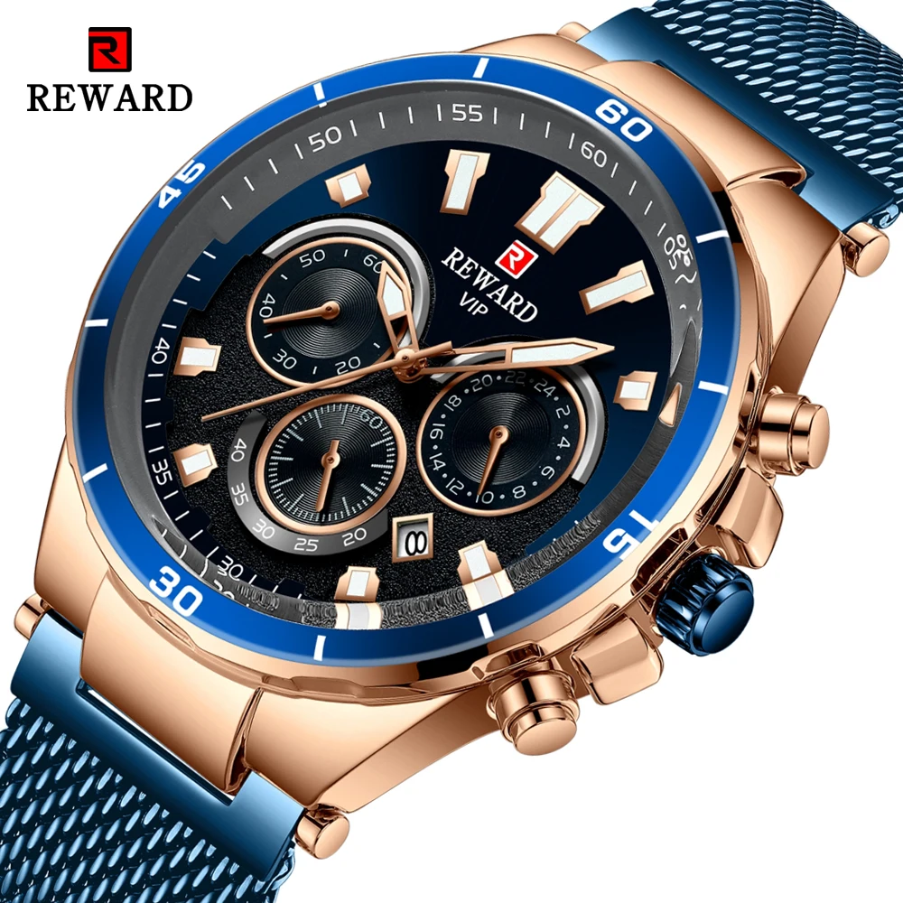 Date, 24 Hour Display and Luminous Pointer Function Wristwatches for Men Quartz Watch REWARD Brand Luxury Man Watches Waterproof
Date, 24 Hour Display and Luminous Pointer Function Wristwatches for Men Quartz Watch REWARD Brand Luxury Man Watches Waterproof