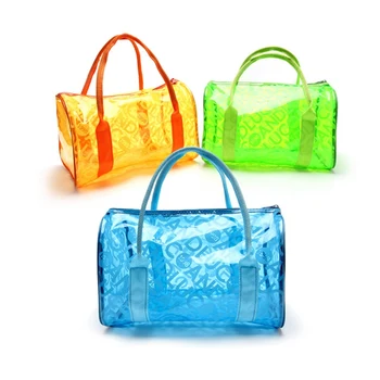 Transparent Jelly Bags Waterproof PVC Large Capacity Travel Handbag Women Summer Casual Shopping Shoulder Bag Totes Fashion
Transparent Jelly Bags Waterproof PVC Large Capacity Travel Handbag Women Summer Casual Shopping Shoulder Bag Totes Fashion