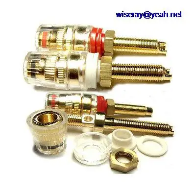 DHL/EMS 40 PCS Binding Post FOR Speaker Cables 4MM Banana Plugs Speaker Amplifiers-A8
DHL/EMS 40 PCS Binding Post FOR Speaker Cables 4MM Banana Plugs Speaker Amplifiers-A8