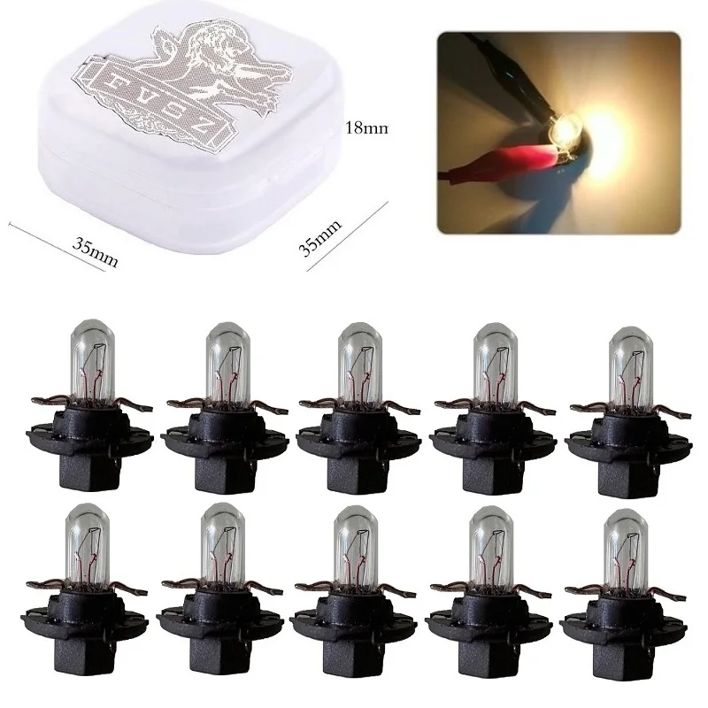 10Pcs T5 BX8.4D 14V 1.5W 3000K Car Instrument Bulb Used For Interior Dashboard Clock Air Conditioning BMW e40 Switch Button
10Pcs T5 BX8.4D 14V 1.5W 3000K Car Instrument Bulb Used For Interior Dashboard Clock Air Conditioning BMW e40 Switch Button