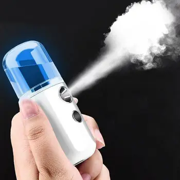 Rechargeable USB Humidifier Nano Mist Sprayer Facial Nebulizer Steamer Moisturizing Beauty Instruments Face Skin Care Tools
Rechargeable USB Humidifier Nano Mist Sprayer Facial Nebulizer Steamer Moisturizing Beauty Instruments Face Skin Care Tools