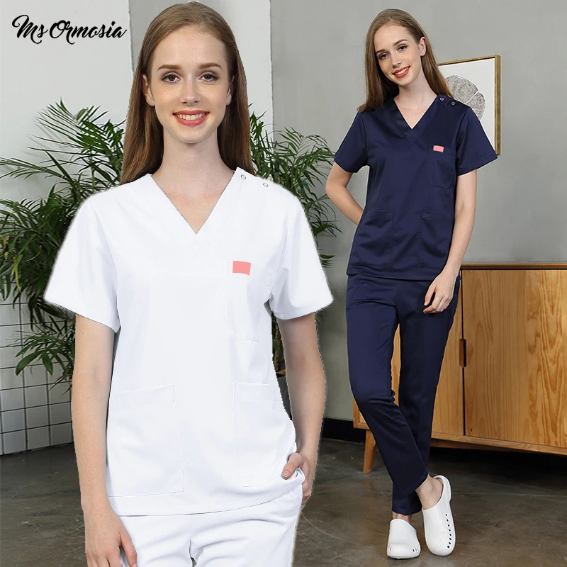 high quality Solid color Pure cotton sets workwear uniform Beautician suits lab uniform pet uniform scrub work clothes wholesale
high quality Solid color Pure cotton sets workwear uniform Beautician suits lab uniform pet uniform scrub work clothes wholesale