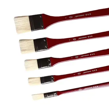 Oil Painting Brush Wooden Handle Nylon Aluminum Tube Paint by Number Brush
Oil Painting Brush Wooden Handle Nylon Aluminum Tube Paint by Number Brush